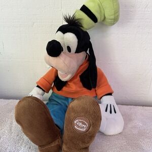 Disney Store Exclusive Goofy Plush Toy 20"Classic Mickey & Friends Stuffed Anima
